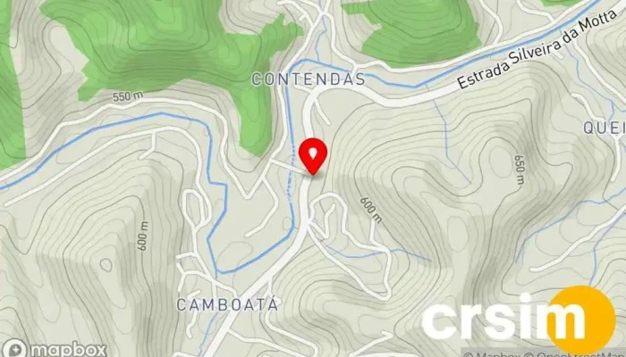 mapa de Rede de Mercados Super Couto Supermercado em São José do Vale do Rio Preto