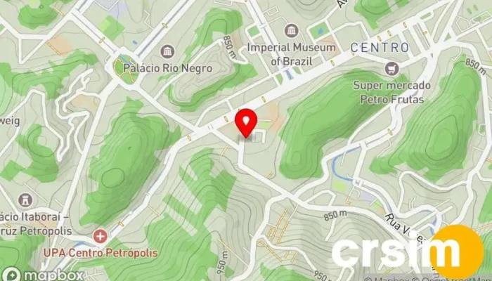 mapa de Renner Loja de Roupa em Petrópolis