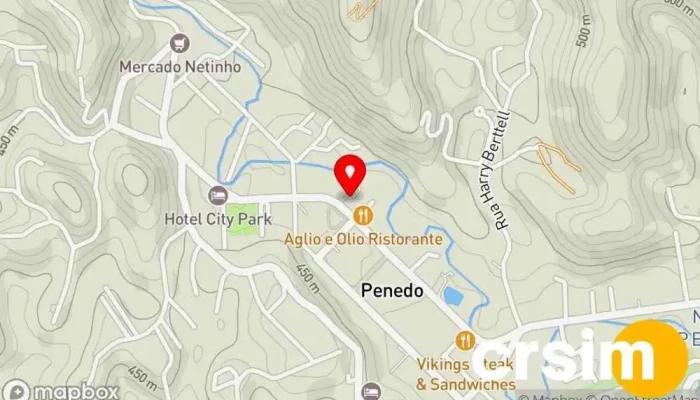 mapa de Reserva Da Mata Loja de Roupa em Itatiaia