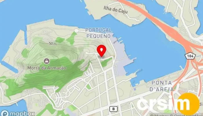 mapa de RF Outlet Premium Loja de Roupa em Niterói