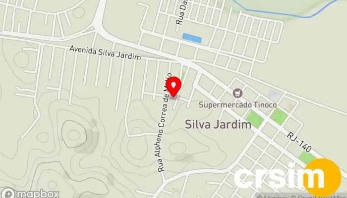 mapa de Rhamon Veículos Revendedora de carros usados em Silva Jardim