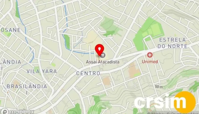 mapa de Riachuelo Loja de Roupa em São Gonçalo