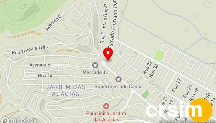 mapa de Rigueti Material De Construcao Loja de materiais de construção em Porto Real
