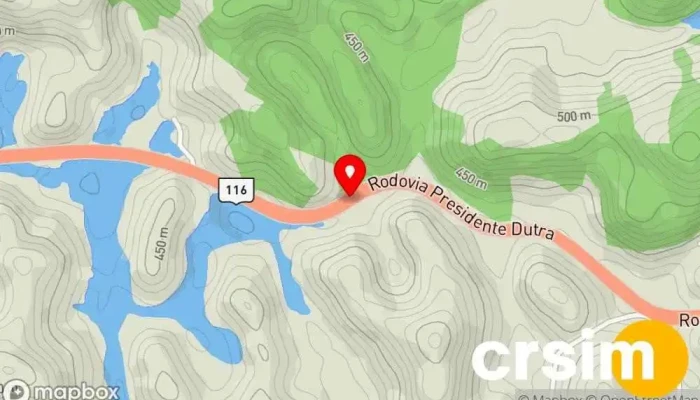 mapa de Rodovia Presidente Dutra 229, Piraí - Rio de Janeiro,, Brasil Ponto de ônibus em Piraí