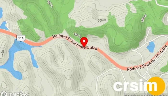 mapa de Rodovia Presidente Dutra Piraí - Rio de Janeiro, Brasil Ponto de ônibus em Piraí