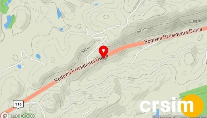 mapa de Rodovia Presidente Dutra Piraí - Rio de Janeiro, Brasil Ponto de ônibus em Piraí