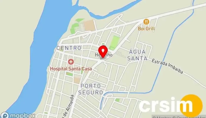 mapa de Rosa Lema Confecções Loja de Roupa em São João da Barra
