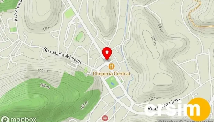 mapa de ROSANA LOPES ATELIÊ DE COSTURA Loja de Roupa em Conceição de Macabu