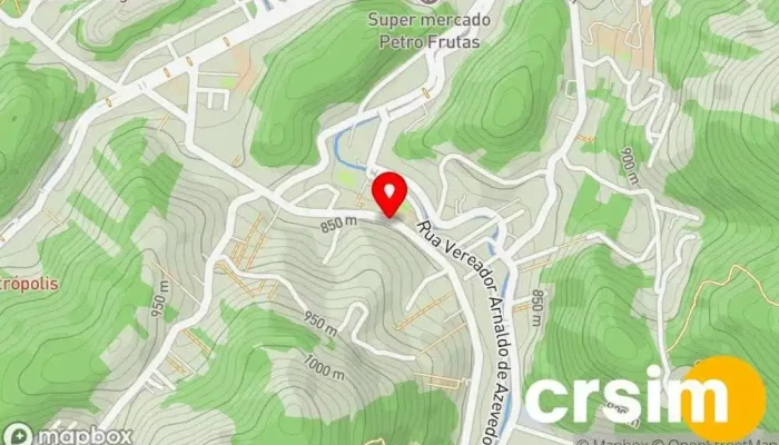 mapa de Rosemil Loja de Roupa, Loja de lingerie em Petrópolis