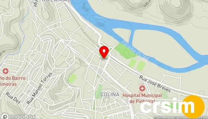 mapa de Rua Nini Cambraia 83, Pinheiral - Rio de Janeiro, 27197, Brasil Ponto de ônibus em Pinheiral
