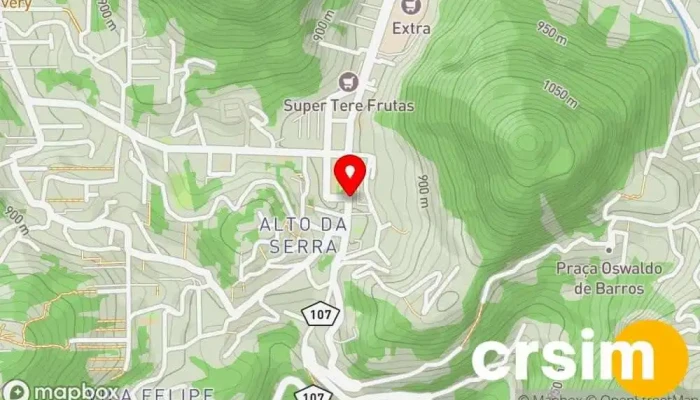 mapa de Rua Teresa Online Loja de Roupa em Petrópolis