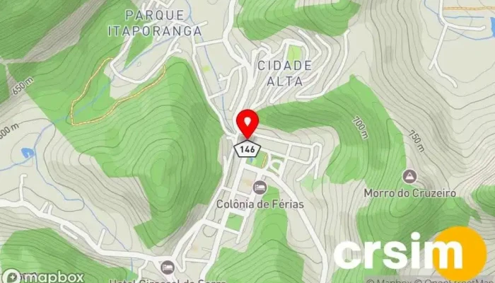 mapa de Samense Loja de materiais de construção em Santa Maria Madalena