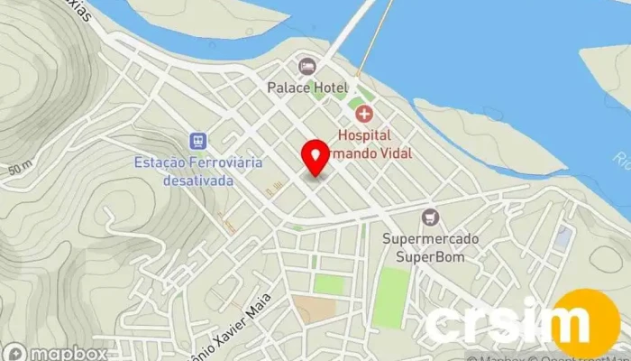 mapa de San78 Loja de Roupa em São Fidélis