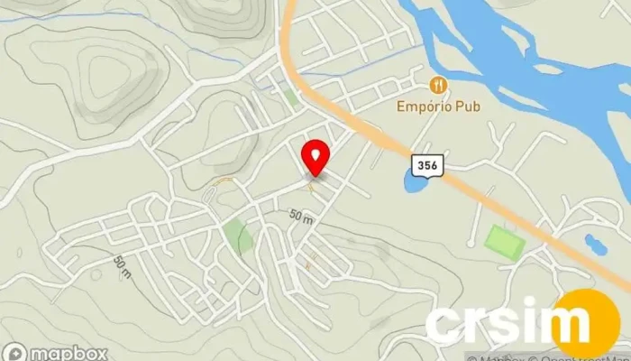 mapa de Sandra Atelier Loja de Roupa em Italva
