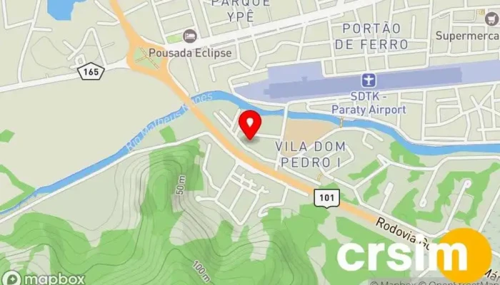mapa de Santi - Atacado e Varejo Supermercado em Paraty