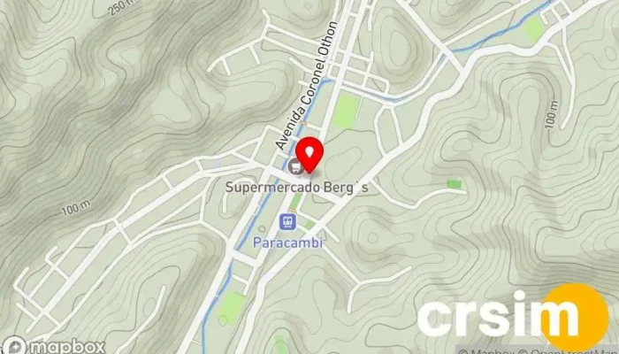 mapa de Sapataria Chove Chuva Ltda Loja de calçado em Paracambi