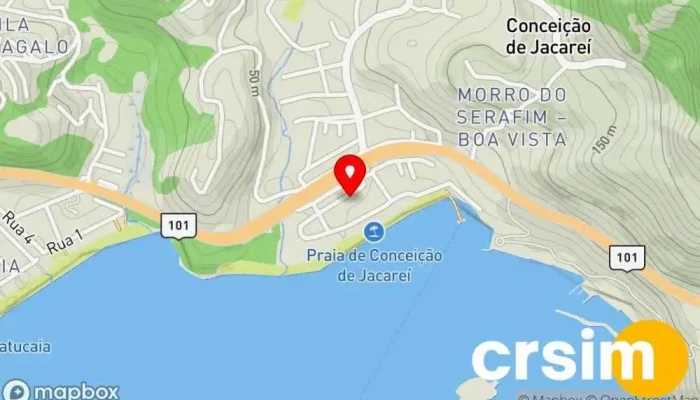 mapa de SEGREDOS DE MARIA MODA FEMININA,PRAIA,FITNESS Loja de moda feminina em Mangaratiba