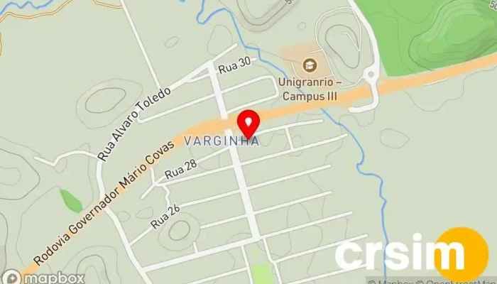 mapa de Sempre Girando Acessórios Loja em Silva Jardim