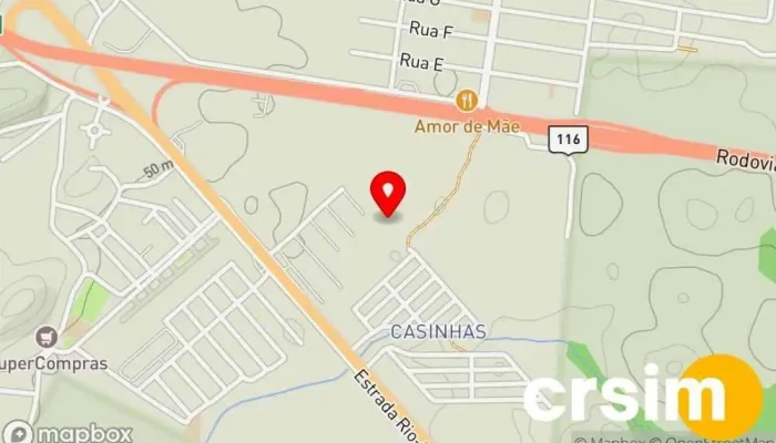 mapa de Seropec Atacado Distribuidor - Rações, Cloro, medicamento, jardim, linha pet, petfood Atacadista, Pet Shop, Loja de produtos para piscinas, Farmácia veterinária em Seropédica