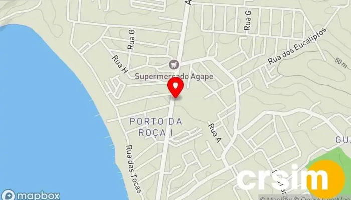 mapa de Shopping 1,99 Bazar, Loja de presentes, Papelaria em Saquarema