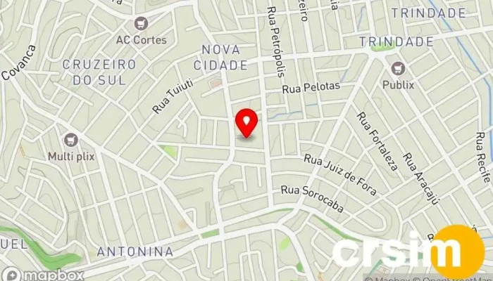 mapa de Shopping das Fábricas UM76 Loja de moda feminina, Escola de profissionais de beleza, Loja de produtos de beleza, Chop bar, Centro de saúde e beleza, Loja de moda masculina, Estúdio de pilates em São Gonçalo