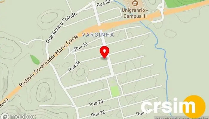 mapa de Silva jardim Loja em Silva Jardim