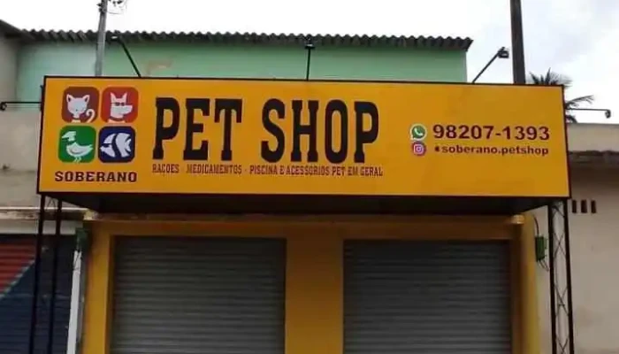 Soberano Racoes Petshop Seropedica Km 49 Tudo - Seropédica