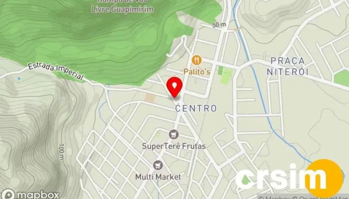 mapa de Sofisticada Loja de Roupa em Guapimirim