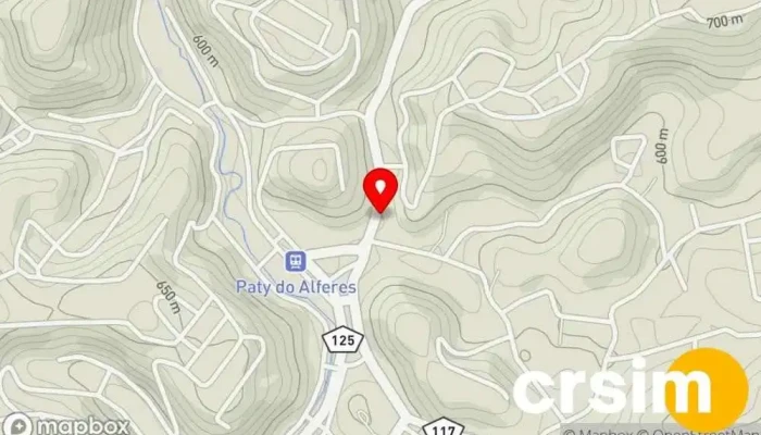 mapa de SOS Celulares Loja de eletrônicos em Paty do Alferes