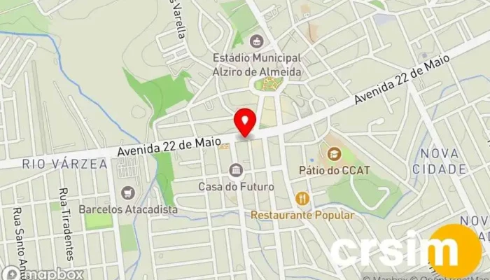 mapa de South & Co. Loja de Roupa em Itaboraí