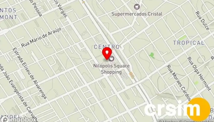 mapa de South & Co. Loja de Roupa em Nilópolis