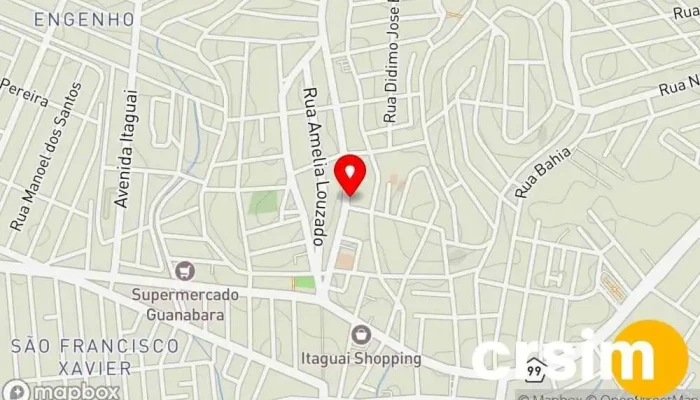 mapa de Sra. Intimidade Sex Shop, Loja de lingerie em Itaguaí