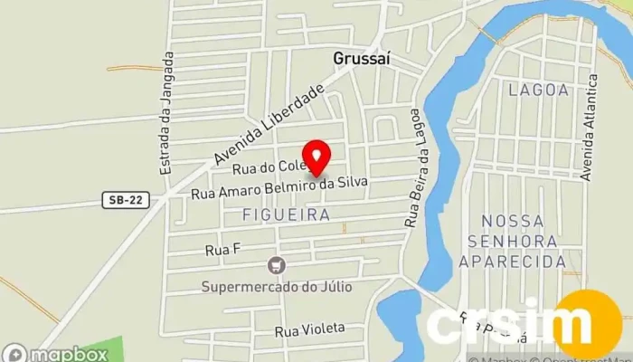 mapa de SS MODAS Loja de Roupa em São João da Barra