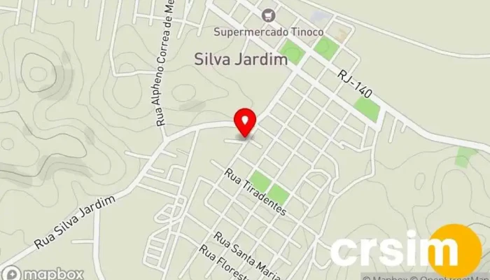 mapa de Start Over da Su Loja de Roupa em Silva Jardim