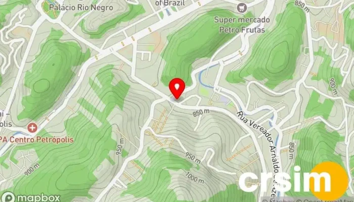 mapa de Status rio Loja de moda feminina, Loja de roupas vintage em Petrópolis