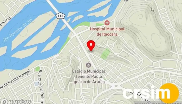 mapa de Stilo Íntimo - Itaocara Loja de Roupa em Itaocara