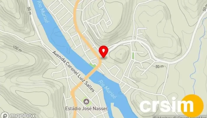 mapa de Super Mercado Fluminense Supermercado em Italva