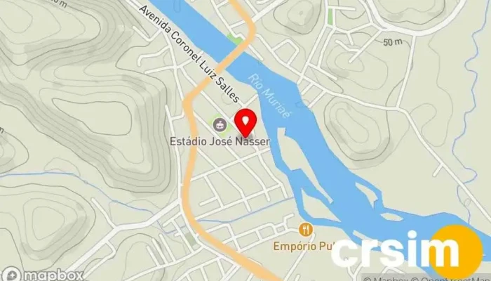 mapa de Supermercado Ideal Supermercado em Italva