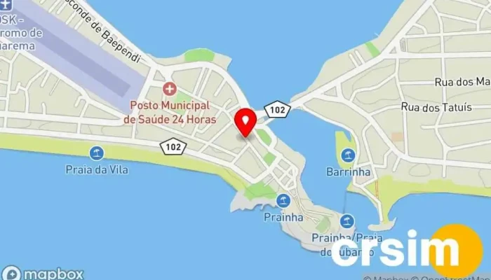 mapa de Tatita Boutique Loja de Roupa em Saquarema