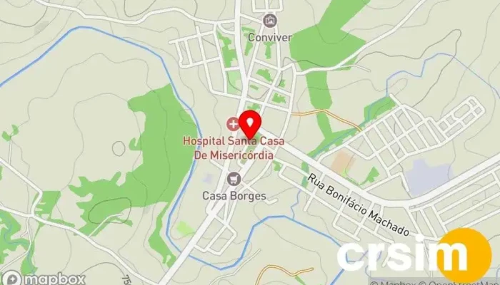 mapa de Taxi Tchok Abadia Dos Dourados MG Serviço de motorista em Abadia dos Dourados - MG