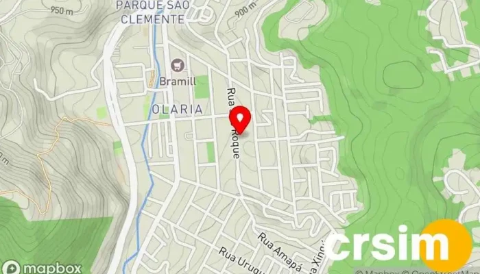 mapa de Tay Lingerie Loja de lingerie em Nova Friburgo