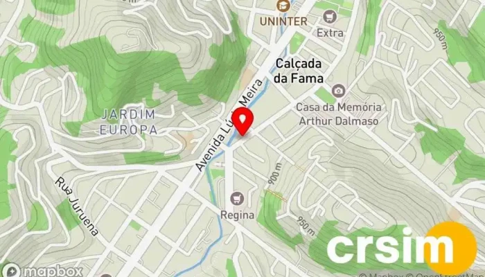 mapa de Teresópolis Loja de Roupa em Teresópolis - RJ