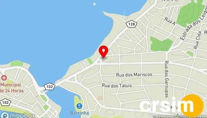 mapa de Terminal Rodoviário de Saquarema Serviço de transporte em Saquarema