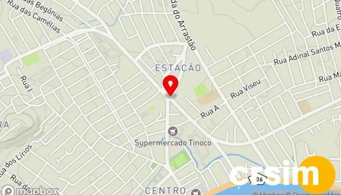 mapa de TM evolui Loja de Roupa em Iguaba Grande