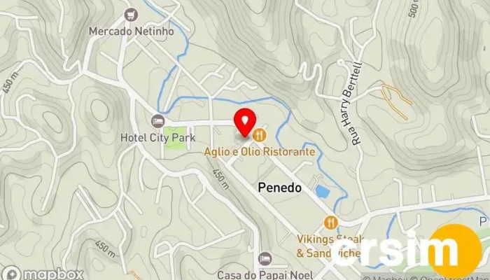 mapa de Tonttulakki Suklaat Fábrica de Chocolate Loja de chocolates em Itatiaia