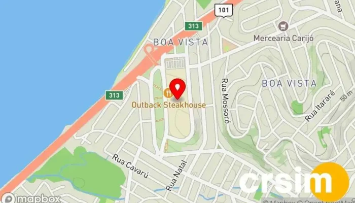 mapa de Toque de Kasa Loja de móveis em São Gonçalo