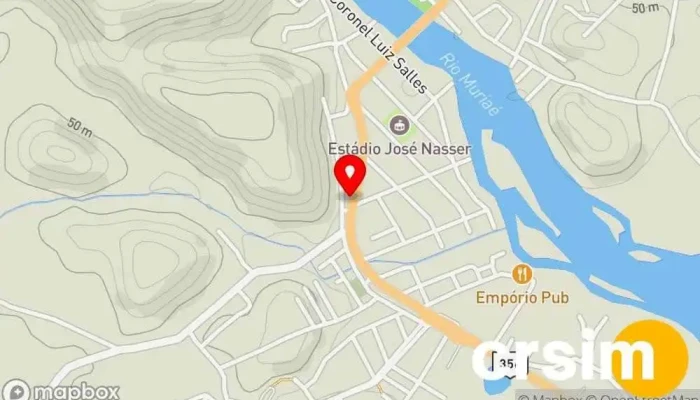 mapa de Toque de Mágica Moda Infantil Loja infantil em Italva