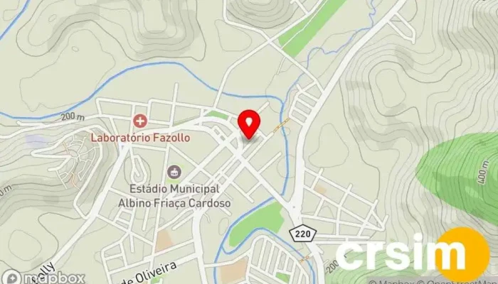 mapa de UM2 Tabacaria em Porciúncula