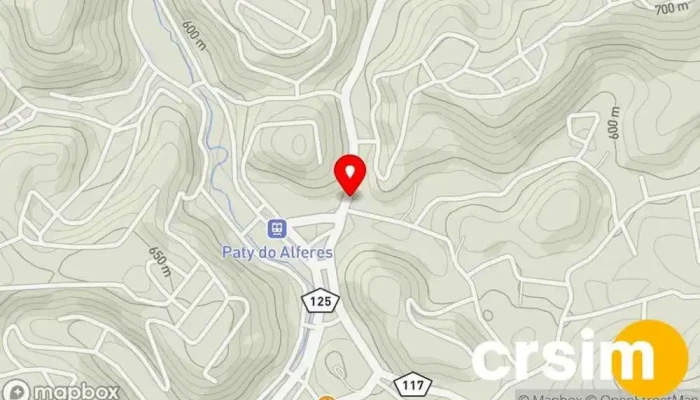 mapa de Unimodas Surf Wear Loja de Roupa em Paty do Alferes