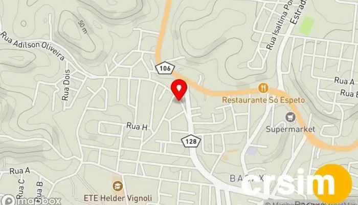 mapa de Urban Store Multimarcas Loja de Roupa em Saquarema